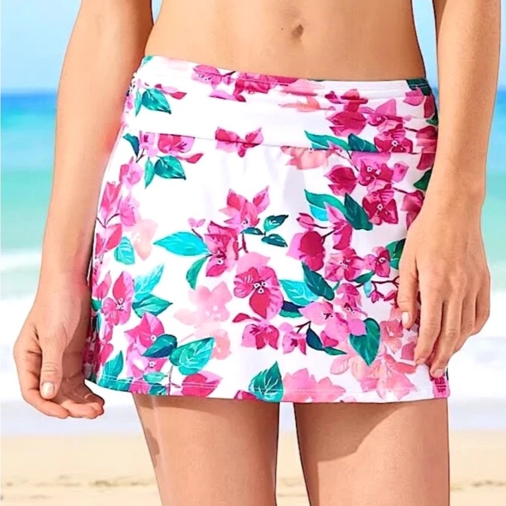 Tommy Bahama Bougainvillea full A-line Skort - Small - NWOT